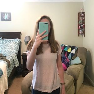 Forever 21 baby pink top